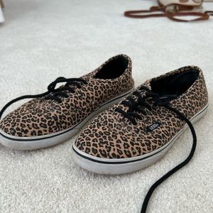 Cheetah Print Vans Sneakers